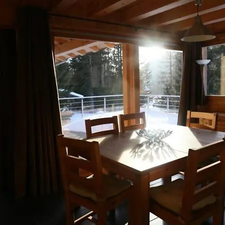 Chalet 8 Pax Ski In Out Next To Grand Montet Lift Chalet